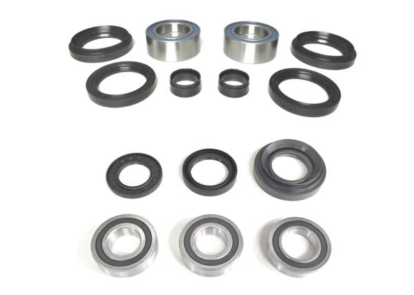 ATV Parts Connection - Precision Wheel Bearing Set for Honda Rancher 350 4x4 2000-2006 & Rancher 400 4x4 2004-2007, Front & Rear, Quality Tested, Exact Fit, Low Friction, Corrosion Resistant, ATVPC