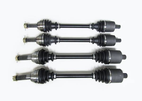 ATV Parts Connection - Precision Full CV Axle Set for Polaris 1333134, 1332692, Front & Rear, Quality Tested, Heat-Treated, 4140 Chromoly Steel, Exact Fit, ATVPC
