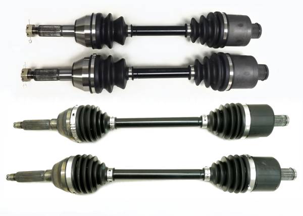 ATV Parts Connection - Precision Full CV Axle Set for Polaris 1380197, 1332471, Front & Rear, Quality Tested, Heat-Treated, 4140 Chromoly Steel, Exact Fit, ATVPC