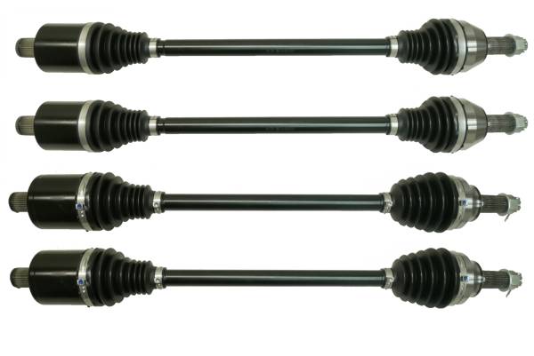 ATV Parts Connection - Precision Full CV Axle Set for Polaris 1334268, 1334269, Front & Rear, Quality Tested, Heat-Treated, 4140 Chromoly Steel, Exact Fit, ATVPC