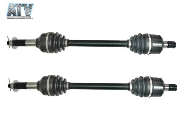 ATV Parts Connection - Precision Rear CV Axles for Kawasaki 59266-0046, Left & Right, Quality Tested, Heat-Treated, 4140 Chromoly Steel, Exact Fit, ATVPC