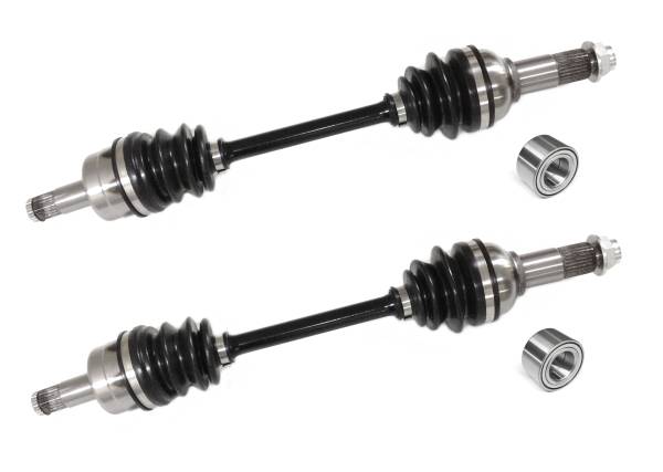 ATV Parts Connection - Precision Front CV Axles & Bearings for Yamaha 28P-2510J-02-00, Left & Right, Quality Tested, Heat-Treated, 4140 Chromoly Steel, Exact Fit, ATVPC
