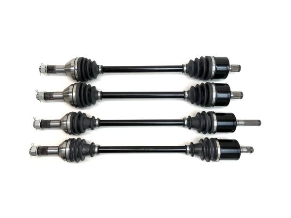 ATV Parts Connection - Precision Full CV Axle Set for Can-Am 705402407, 705402408, 705502831, Front & Rear, Quality Tested, Heat-Treated, 4140 Chromoly Steel, Exact Fit, ATVPC