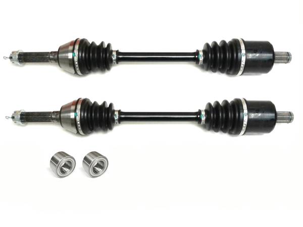 ATV Parts Connection - Precision Front CV Axles & Bearings for Polaris 1333246, Left & Right, Quality Tested, Heat-Treated, 4140 Chromoly Steel, Exact Fit, ATVPC