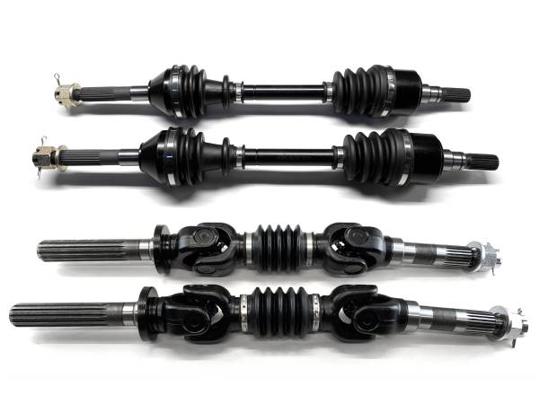 ATV Parts Connection - Full Axle Set for Kubota K7581-15310, K7711-12330, K7711-12334, Front & Rear, RTV900 1100 1140, Quality Tested, Heat-Treated, Exact Fit, ATVPC