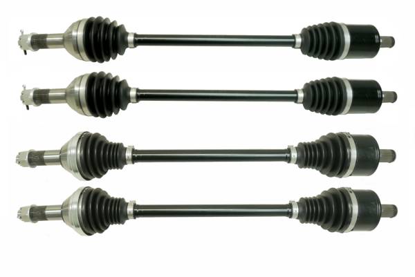 ATV Parts Connection - Precision Full CV Axle Set for Can-Am 64" 705402282, 705502757, Front & Rear, Quality Tested, Heat-Treated, 4140 Chromoly Steel, Exact Fit, ATVPC