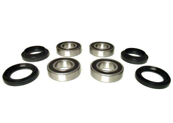 ATV Parts Connection - Precision Rear Wheel Bearing Kits for Yamaha Rhino 450 660 700, Left & Right, Quality Tested, Exact Fit, Low Friction, Corrosion Resistant, ATVPC