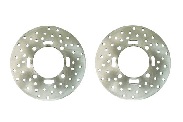 ATV Parts Connection - Performance Front Brake Rotors for Honda 45251-HP0-A51, Left & Right, Optimal Braking, Quality Tested, Quiet Operation, Precision Balanced, Corrosion Resistant, Set of 2, ATVPC