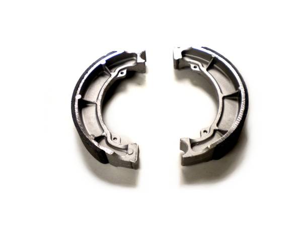 Monster Axles - Monster Performance Rear Brake Shoes for Kawasaki Bayou 185 220 250 300, Precision Machined, Quiet Operation, Optimal Stopping, All-Weather, Quality Tested