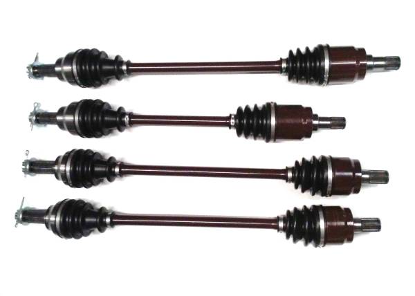 ATV Parts Connection - Precision Full CV Axle Set for Honda Pioneer 700 & Pioneer 700-4 2014, Set of 4, Front & Rear, Quality Tested, Heat-Treated, 4140 Chromoly Steel, Exact Fit, ATVPC