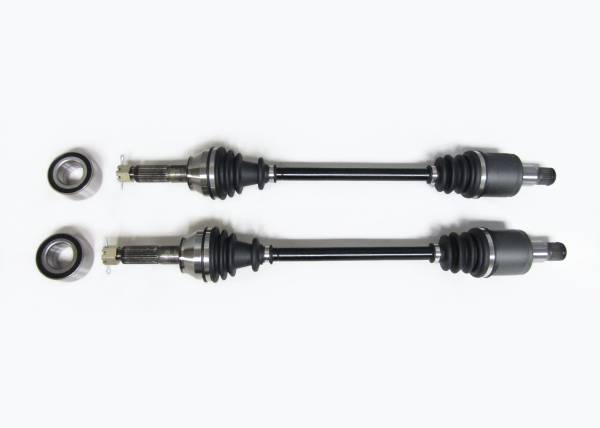 ATV Parts Connection - Precision Rear CV Axles & Bearings for Polaris 1332883, Left & Right, Quality Tested, Heat-Treated, 4140 Chromoly Steel, Exact Fit, ATVPC