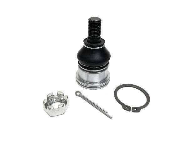 MONSTER AXLES - Monster Performance Ball Joint for Yamaha 3B4-23579-00-00, 3B4-23579-01-00, Upper or Lower, Heavy Duty, 4340 Chromoly Steel, Greaseable, Low Friction, Adjustable, Chrome Plated