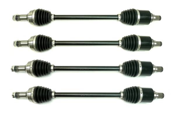 ATV Parts Connection - Precision Full CV Axle Set for Arctic Cat 2502-356, 2502-357, Prowler XT & HDX XT, Front & Rear, Quality Tested, Heat-Treated, 4140 Chromoly Steel, Exact Fit, ATVPC