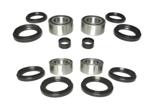 ATV Parts Connection - Precision Full Wheel Bearing Set for Honda Rincon 680 2006-2023, Front & Rear, Set of 4, Quality Tested, Exact Fit, Low Friction, Corrosion Resistant, ATVPC