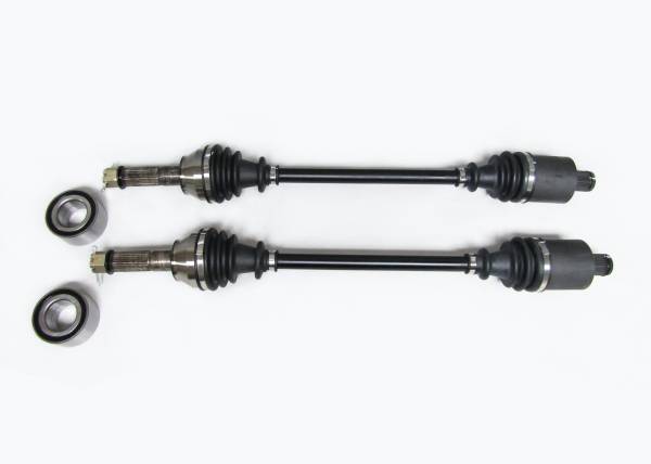 ATV Parts Connection - Precision Rear CV Axles & Bearings for Polaris 1332947, Left & Right, Quality Tested, Heat-Treated, 4140 Chromoly Steel, Exact Fit, ATVPC