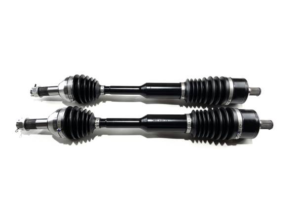 MONSTER AXLES - Monster XP Series Rear CV Axles for Can-Am 705503100, Left & Right, Telescoping, Built Tough, 4340 Chromoly Steel, Direct Fit, Factory Length with 4" of Travel