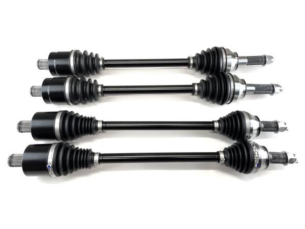ATV Parts Connection - Precision Full CV Axle Set for Polaris 1334351, 1333748, Front & Rear, Quality Tested, Heat-Treated, 4140 Chromoly Steel, Exact Fit, ATVPC