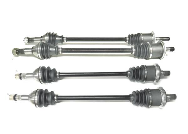 ATV Parts Connection - Precision Full CV Axle Set for Can-Am 705401235, 705401236, Front & Rear, Quality Tested, Heat-Treated, 4140 Chromoly Steel, Exact Fit, ATVPC