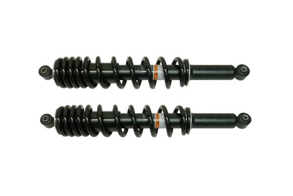 Monster Axles - Monster Performance Front Shocks for Honda Pioneer 700 & 700-4 2015-2022, Left & Right, Dual Rate, Responsive Handling, Optimal Damping, Quality Tested, Gas-charged, Anti-foam, Anti-shear, Adjustable