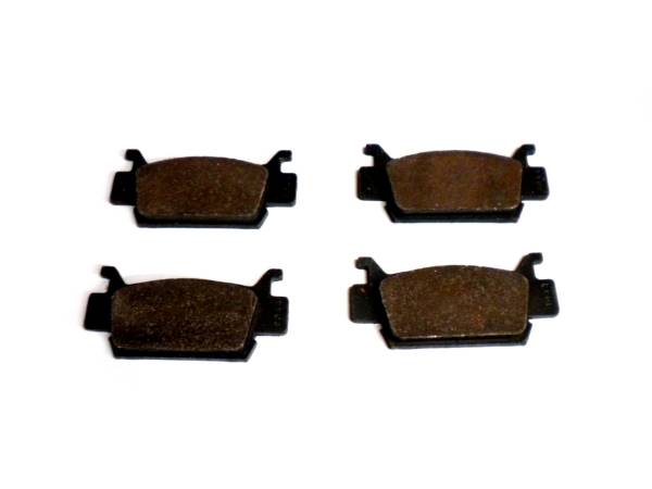 Monster Axles - Monster Performance Front Brake Pad Set for Honda 06451-HP0-A01, Left & Right, Foreman 500 Rubicon 500 Rincon 680, Quiet Braking, Low-Dust, All-Weather, Quality Tested