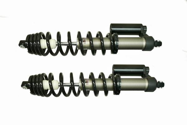 MONSTER AXLES - Monster Performance Rear Shocks for Polaris 7044905, 7044906, Left & Right, Precision Made, Quality Tested, Monotube, Gas-charged, Adjustable, Anti-foam, Anti-shear