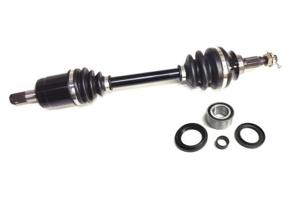 ATV Parts Connection - Precision Front Right CV Axle & Bearing Kit for Honda Rubicon 500 2001-2004, Quality Tested, Heat-Treated, 4140 Chromoly Steel, Exact Fit, ATVPC
