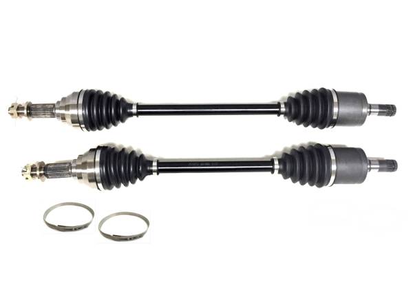 ATV Parts Connection - Precision Front CV Axles for John Deere AM142936, AM141847, Left & Right, 4140 Chromoly Steel, Exact Fit, Heat-Treated, ATVPC