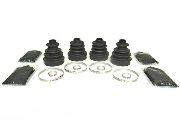 ATV Parts Connection - CV Boot Set for Polaris Sportsman 400 500 Worker Diesel, Rear, Inner & Outer, Abrasion Resistant, Heavy Duty, Thicker Gauge, Enhanced Rigidity, Quality Grease, Complete Kit, ATVPC