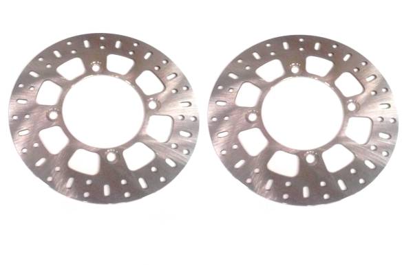 ATV Parts Connection - Performance Front Brake Rotors for Yamaha 1HP-F582T-00-00, Left & Right, Optimal Braking, Quality Tested, Quiet Operation, Precision Balanced, Corrosion Resistant, ATVPC