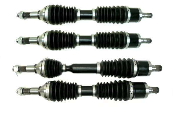 MONSTER AXLES - Monster XP Series Full CV Axle Set for Can-Am 705401428, 705401429, 705501897, 705501898, Telescoping, Built Tough, 4340 Chromoly Steel, Direct Fit, Factory Length with 4" of Travel