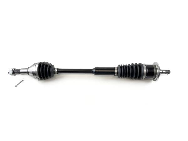 MONSTER AXLES - Monster XP Series Front Left CV Axle for Can-Am 705401877, Telescoping, Built Tough, 4340 Chromoly Steel, Direct Fit, Factory Length with 4" of Travel