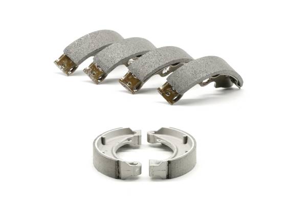 MONSTER AXLES - Monster Performance Brake Shoes for Honda FourTrax 300 2x4 1992-2000, Front & Rear, Precision Machined, Quiet Operation, Optimal Stopping, All-Weather, Quality Tested