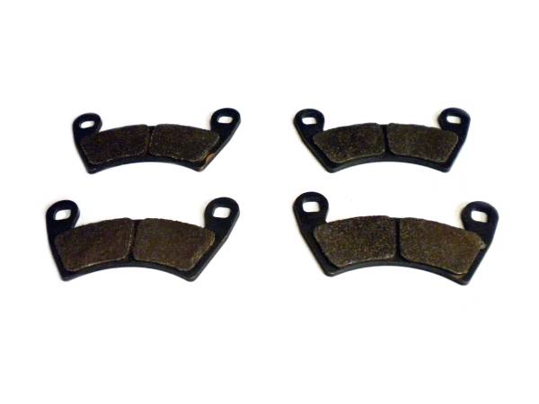 MONSTER AXLES - Monster Performance Front Brake Pad Set for Polaris 2203747, 2205949, Left & Right, Quiet Braking, Low-Dust, All-Weather, Quality Tested