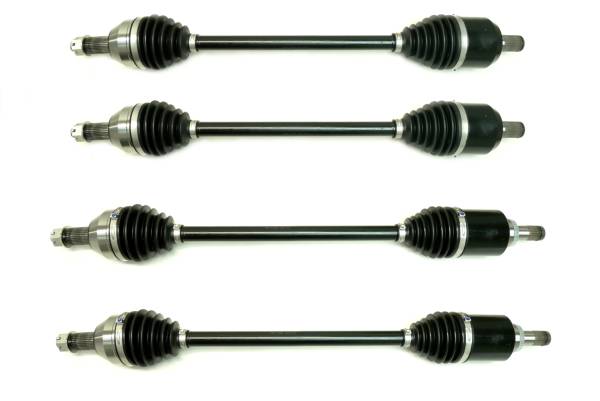 ATV Parts Connection - Precision Full CV Axle Set for Honda Talon 1000R 2022, 44250-HL6-AB1, 42250-HL6-AB1, Front & Rear, Quality Tested, Heat-Treated, 4140 Chromoly Steel, Exact Fit, ATVPC