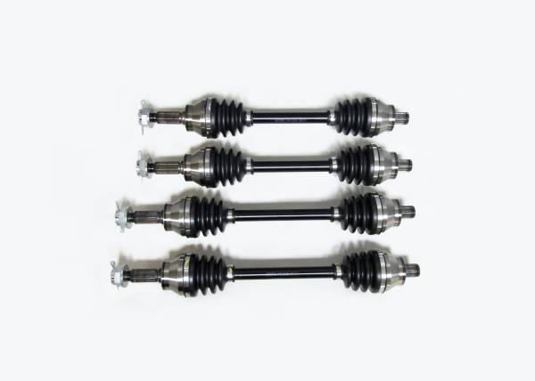 ATV Parts Connection - Precision Full CV Axle Set for Polaris 1332340, 1332341, Front & Rear, Quality Tested, Heat-Treated, 4140 Chromoly Steel, Exact Fit, ATVPC