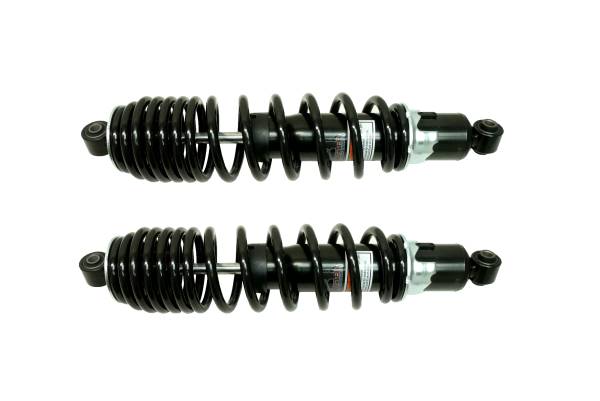 MONSTER AXLES - Monster Performance Front Gas Shocks for Polaris 7044094, Left & Right, Responsive Handling, Optimal Damping, Quality Tested, Gas-charged, Anti-foam, Anti-shear, Adjustable