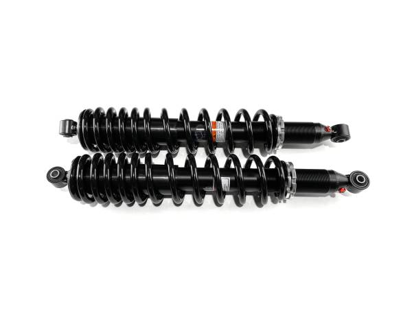 MONSTER AXLES - Monster Performance Front Shocks for Yamaha B0D-F3390-00-00, Left & Right, Wolverine X2, Monotube, Dual-Rate, Responsive Handling, Quality Tested, Gas-charged, Anti-foam, Anti-shear, Adjustable