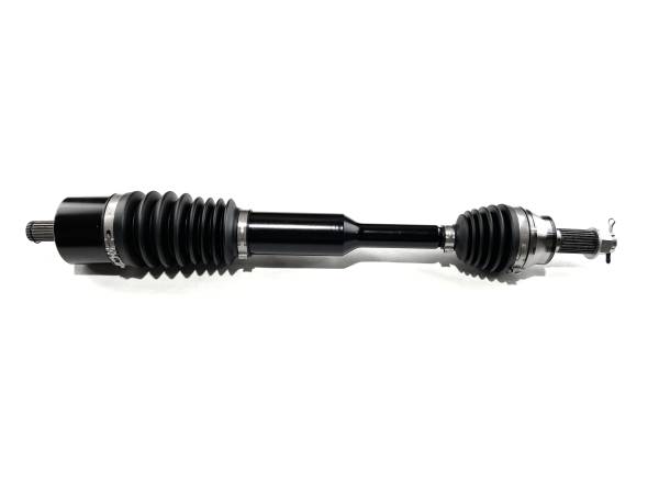 MONSTER AXLES - Monster XP Series Front CV Axle for Polaris 1334202, Left or Right, Scrambler & Sportsman 1000 S 55", Telescoping, Built Tough, 4340 Chromoly Steel, Direct Fit, Factory Length with 4" of Travel