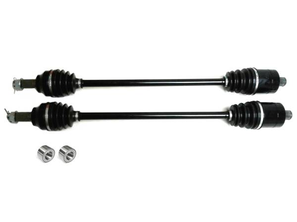 ATV Parts Connection - Precision Rear CV Axles & Brgs for Polaris 1334060, Left & Right, Quality Tested, Heat-Treated, 4140 Chromoly Steel, Exact Fit, ATVPC