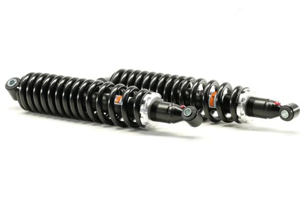 MONSTER AXLES - Monster Performance Rear Shocks for Yamaha Rhino 450 & 660 2005-2009, Left & Right, Monotube, Responsive Handling, Optimal Damping, Quality Tested, Gas-charged, Anti-foam, Anti-shear, Adjustable