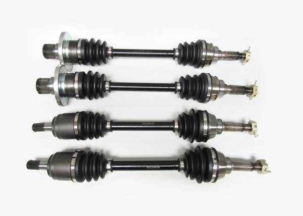 ATV Parts Connection - Precision Full CV Axle Set for Suzuki 54901-31G41, 64901-31G41, Front & Rear, Quality Tested, Heat-Treated, 4140 Chromoly Steel, Exact Fit, ATVPC