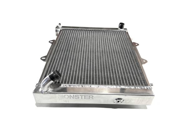 MONSTER AXLES - Monster Performance Radiator for Honda 19010-HL6-A01, All Weather, Corrosion Resistant, Quiet Operation, Lightweight, 3003 Aluminum Alloy