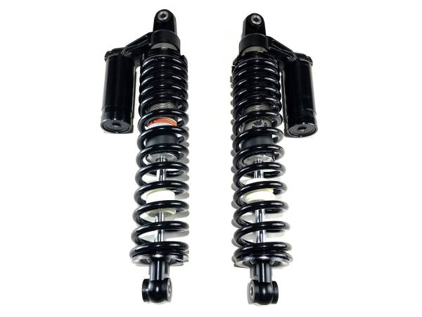 MONSTER AXLES - Monster Performance Front Shocks for Honda 51400-HL4-AG1ZA, Pioneer 1000-5 Limited Edition & Deluxe, Left & Right, Monotube, Piggyback, Quality Tested, Gas-charged, Anti-foam, Anti-shear, Adjustable