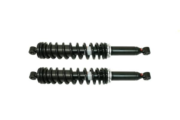 MONSTER AXLES - Monster Performance Rear Shocks for Honda Pioneer 700 2015-2022 52400-HL3-A51, Left & Right, Monotube, Linear Rate, Responsive Handling, Quality Tested, Gas-charged, Anti-foam, Anti-shear, Adjustable