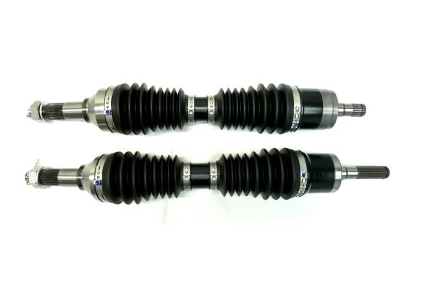 MONSTER AXLES - Monster XP Series Front CV Axles for Can-Am 705401115, 705401116, Left & Right, Telescoping, Built Tough, 4340 Chromoly Steel, Direct Fit, Factory Length with 4" of Travel