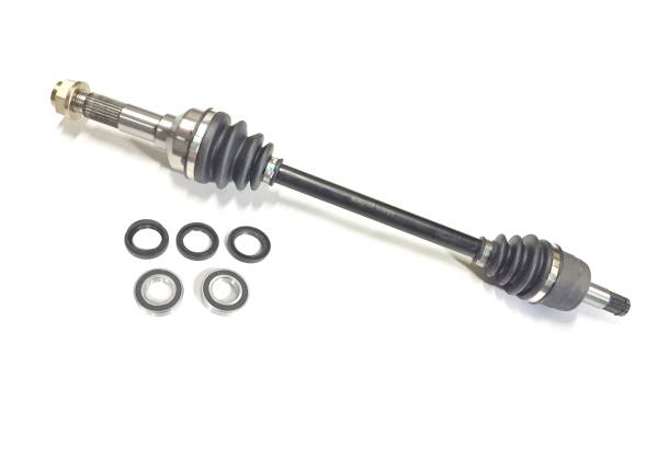 ATV Parts Connection - Precision Front CV Axle & Bearing Kit for Yamaha Rhino 700 2008-2013, Left or Right, Quality Tested, Heat-Treated, 4140 Chromoly Steel, Exact Fit, ATVPC