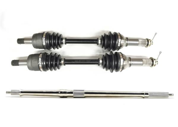 ATV Parts Connection - Precision Full CV Axle Set for Yamaha Wolverine 450 2006-2010 YFM45, Front & Rear, Quality Tested, Heat-Treated, 4140 Chromoly Steel, Exact Fit, ATVPC