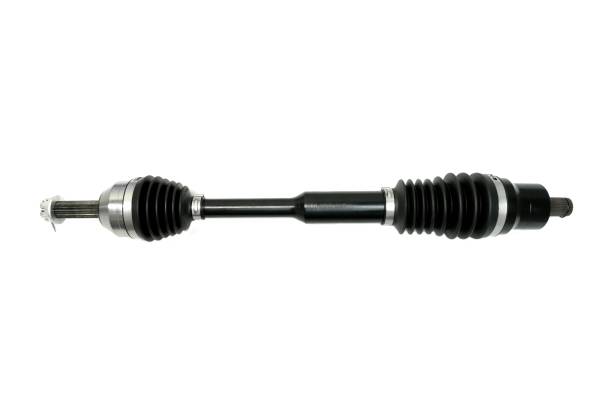 Monster Axles - Monster XP Series Front CV Axle for Polaris 1333238, Left or Right, Ranger 500 570 ETX EV, Built Tough, 4340 Chromoly Steel, Direct Fit, Telescoping, Factory Length with 4" of Travel