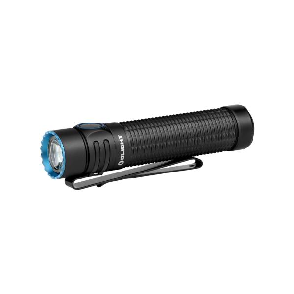 Olight - Warrior Mini 3 Portable Tactical Flashlight - Black - 1750 Lumens - 240 Meter Throw - 5 Modes & Strobe - Tactical - Rechargeable