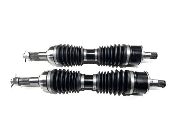 MONSTER AXLES - Monster XP Series Rear CV Axles for CFMOTO 9AY0-280300-00001, CFORCE 800 1000, Left & Right, Telescoping, Built Tough, 4340 Chromoly Steel, Direct Fit, Factory Length with 4" of Travel